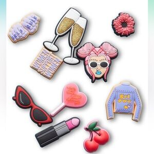 ❣️3 for $15❣️Crocs Girl Power Jibbitz Charm set